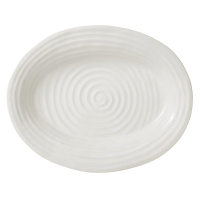 Sophie Conran for Portmeirion Oval Plates, White Sophie Conran for Portmeirion Oval Plates, White